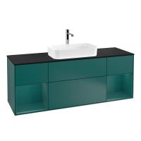 Тумба под раковину Villeroy & Boch Finion 1600х501 мм F332GSGS кедр/кедр