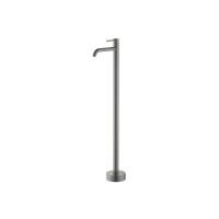 Смеситель для раковины Aquatek Европа напольный AQ1309BGM хром чёрный шлифованный