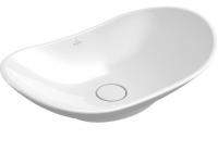 Раковина накладная Villeroy & Boch My Nature 610х360 мм CeramicPlus 411060R1 альпийский белый