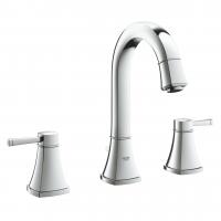 Смеситель для раковины Grohe Grandera M-Size 3 отверстия, донный клапан 20 389 000
