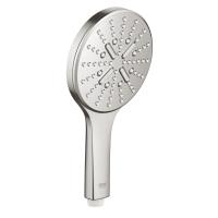 Ручной душ Grohe Rainshower SmartActive 130 (3 режима струи) 26 574 DC0 суперсталь