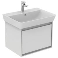 Тумба под раковину Ideal Standard Connect Air 530х409 мм E0846B2 белый глянец/белый матовый