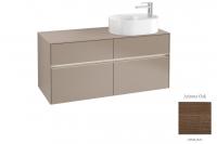 Тумба под раковину Villeroy & Boch Collaro 1200х500 мм с подсветкой C059L0VH аризонский дуб