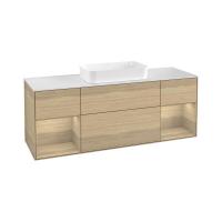 Тумба под раковину Villeroy & Boch Finion 1600х501 мм F741PCPC дуб/дуб
