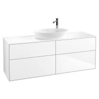 Тумба под раковину Villeroy & Boch Finion 1600х501 мм F97100MT белый матовый