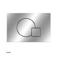 Клавиша смыва Caprigo Shape Abs SA005-crm хром
