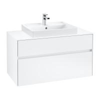 Тумба под раковину Villeroy & Boch Collaro 1000х500 мм C01900MS белый матовый