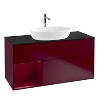 Тумба под раковину Villeroy & Boch Finion 1200х501 мм F822HBHB пион/пион
