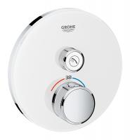 Термостат Grohe Grohtherm SmartControl (внешняя часть для 1 потребителя) 29 150 LS0 белая луна
