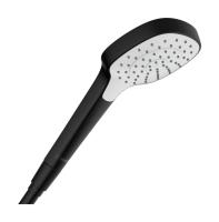 Ручной душ Hansgrohe Croma Select E 1jet EcoSmart 26815670 белый/матовый чёрный