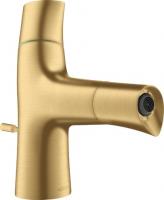 Смеситель для биде Axor Starck Organic 12210250 шлифованное золото