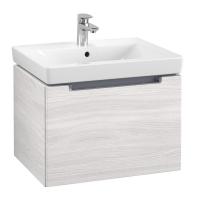 Тумба под раковину Villeroy & Boch Subway 2.0 587х454 мм A68710E8 белое дерево