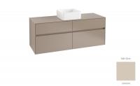 Тумба под раковину Villeroy & Boch Collaro 1400х500 мм C04500VK мягкий серый