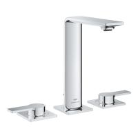 Смеситель для раковины Grohe Allure M-Size 3 отверстия, высокий излив, донный клапан 20 188 001