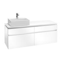 Тумба под раковину Villeroy & Boch Legato 1600х500 мм B67300DH белый глянцевый