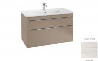 Тумба под раковину Villeroy & Boch Venticello 953х502 мм A92601E8 белое дерево