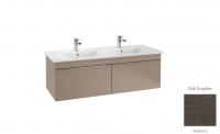 Тумба под раковину Villeroy & Boch Venticello 1253х502 мм A93901FQ дуб графитовый