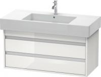 Тумба под раковину Duravit Ketho 1000х455 мм KT664102222 белый глянец