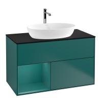Тумба под раковину Villeroy & Boch Finion 1000х501 мм F772GSGS кедр/кедр