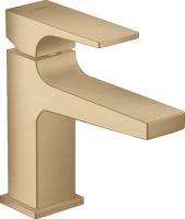 Смеситель для раковины Hansgrohe Metropol 100 ComfortZone донный клапан 32500140 бронза шлифованная