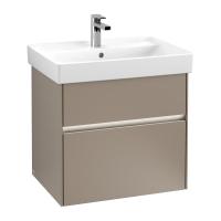 Тумба под раковину Villeroy & Boch Collaro 604х444 мм с подсветкой C009L0VG трюфель серый