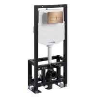 Инсталляция для унитаза WasserKraft Dill 61TLT.010.ME.RG03 розовое золото