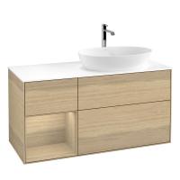 Тумба под раковину Villeroy & Boch Finion 1200х501 мм F801PCPC дуб/дуб