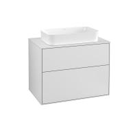 Тумба под раковину Villeroy & Boch Finion 800х501 мм F63100MT белый матовый