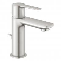 Смеситель для раковины Grohe Lineare New XS-Size донный клапан 32 109 DC1 суперсталь матовый