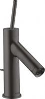 Смеситель для раковины Axor Starck 70 ComfortZone 10116340 хром чёрный шлифованный