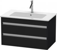 Тумба под раковину Duravit Ketho 800х475 мм KT642901616 чёрный дуб