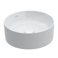 Раковина накладная Villeroy & Boch Collaro Ø400 мм 4A184001 альпийский белый