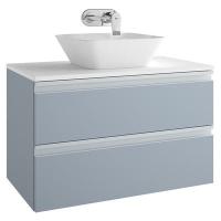 Тумба под раковину Ideal Standard Tesi 800x440 мм T0051WI серо-голубой матовый