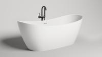 Ванна отдельностоящая Salini Noemi S-Sense 170х75 см 101712G белый глянец