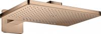 Верхний душ Axor ShowerSolutions 460 2jet с держателем softcube 35275300 полированное красное золото