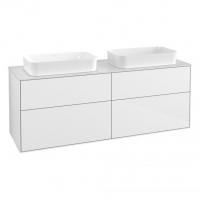 Тумба под раковину Villeroy & Boch Finion 1600х501 мм F72100GF белый глянцевый