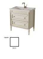 Тумба под раковину Caprigo Albion Promo 80 790х450 мм (2 ящика) 33315 В231 белый