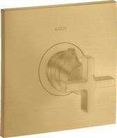 Термостат Axor Citterio HighFlow (внешняя часть) 39716250 шлифованное золото