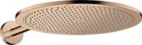 Верхний душ Axor ShowerSolutions 350 1jet с держателем 26034300 полированное красное золото