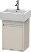Тумба под раковину Duravit Ketho 400х320 мм правая KT6630R9191 серо-коричневый матовый