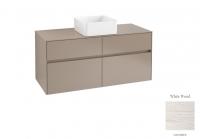 Тумба под раковину Villeroy & Boch Collaro 1200х500 мм C04100E8 белое дерево