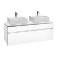 Тумба под раковину Villeroy & Boch Legato 1400х500 мм B66900MS белый матовый