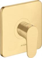 Смеситель для душа Axor Citterio M (внешняя часть) 34625250 шлифованное золото