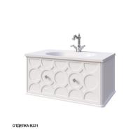 Тумба под раковину Caprigo Caprice 80 802х448 мм (1 ящик) 25012 B231 белый