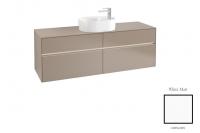 Тумба под раковину Villeroy & Boch Collaro 1600х500 мм с подсветкой C065L0MS белый матовый