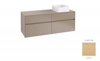 Тумба под раковину Villeroy & Boch Collaro 1400х500 мм C04700VJ северный дуб