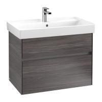 Тумба под раковину Villeroy & Boch Collaro 754х444 мм C01000FQ дуб графитовый