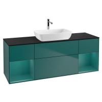 Тумба под раковину Villeroy & Boch Finion 1600х501 мм F862GSGS кедр/кедр