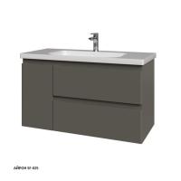 Тумба под раковину Caprigo Forte 100 976х446 мм (2 ящика, 1 дверь) 36115L SF-025 айрон