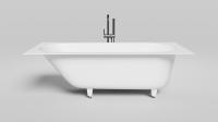 Ванна встраиваемая Salini Ornella S-Stone 180х80 см 102322M белый матовый